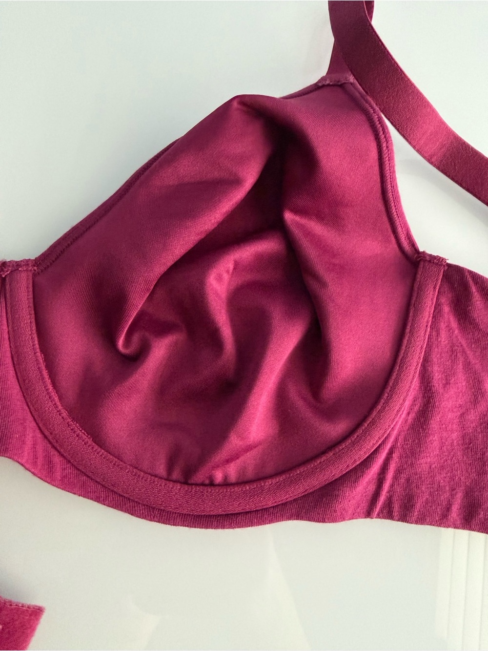 Bali Women's Red Breathe Lace Underwire Bra DF7590 Size 36D - Picture 10 of 10